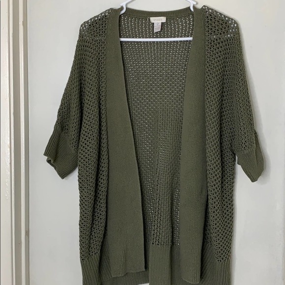 Chico's Sweaters - Sage Green Chico's Cardigan